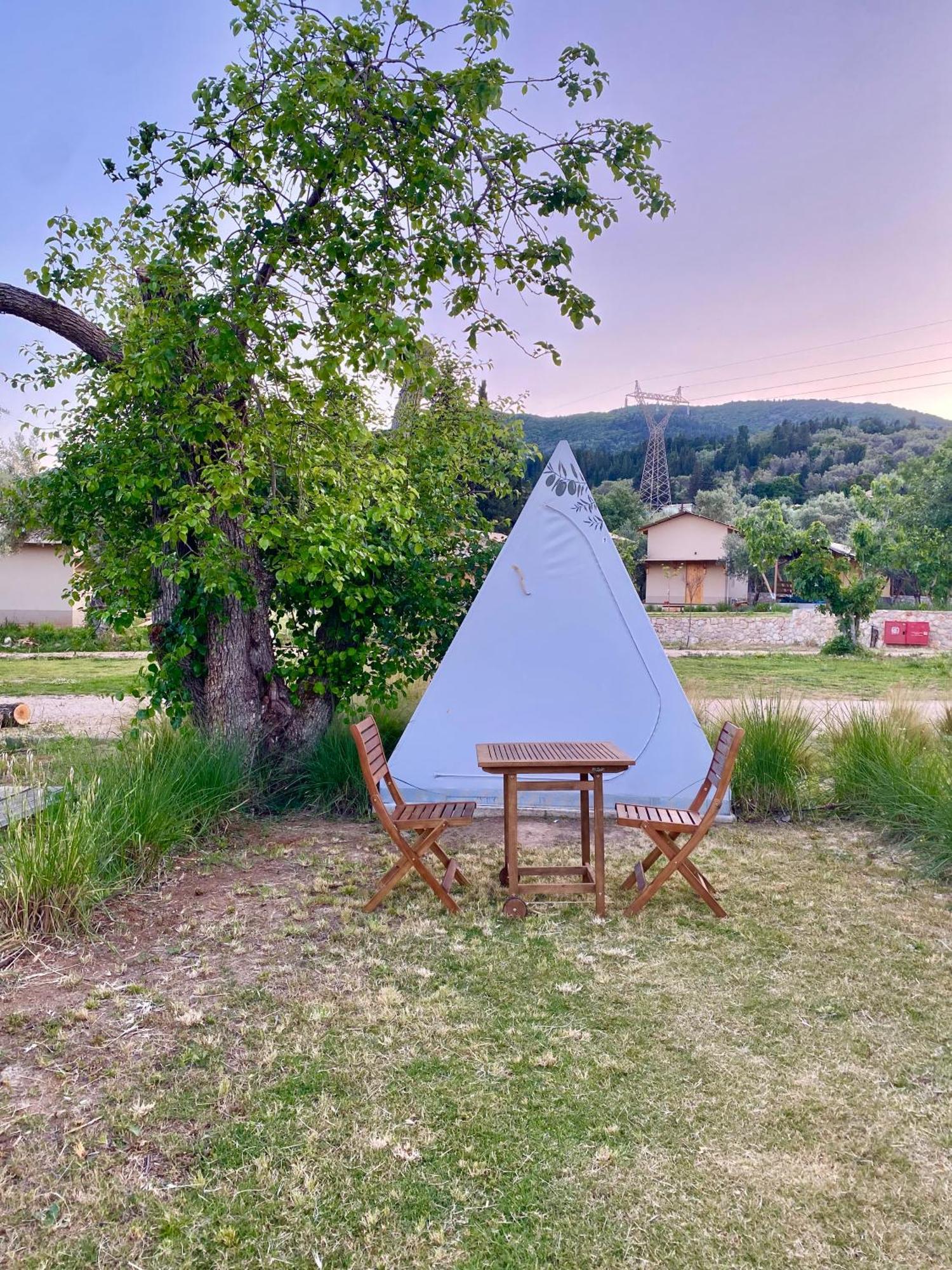 Nirikos Camping Spasmeni Vrisi Exterior photo